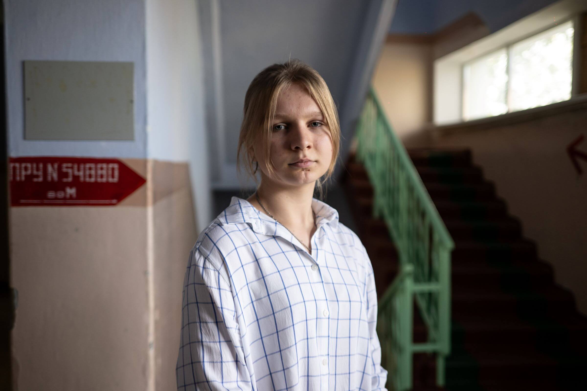 Iryna Vradiy, grade 10 student, Snihurivka Lyceum, Mykolaiv region